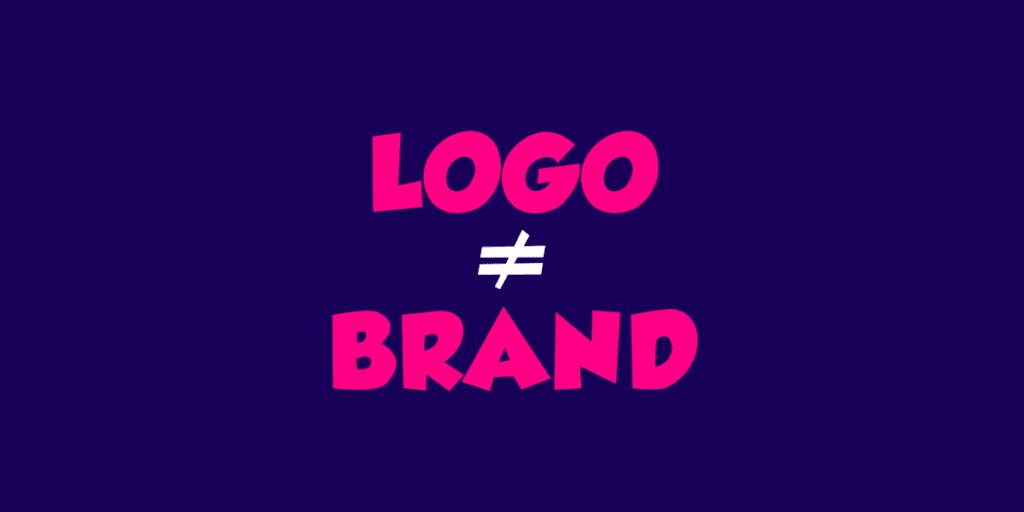 Branding is not just a logo — cover