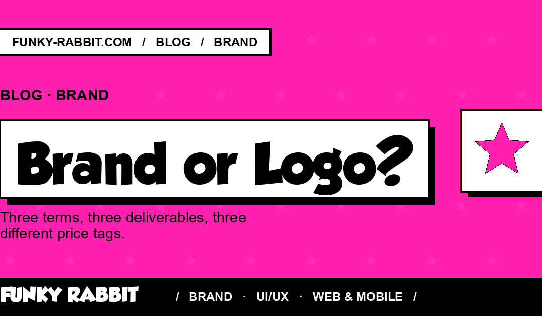 Brand identity vs visual identity vs logo (and why founders confuse them)