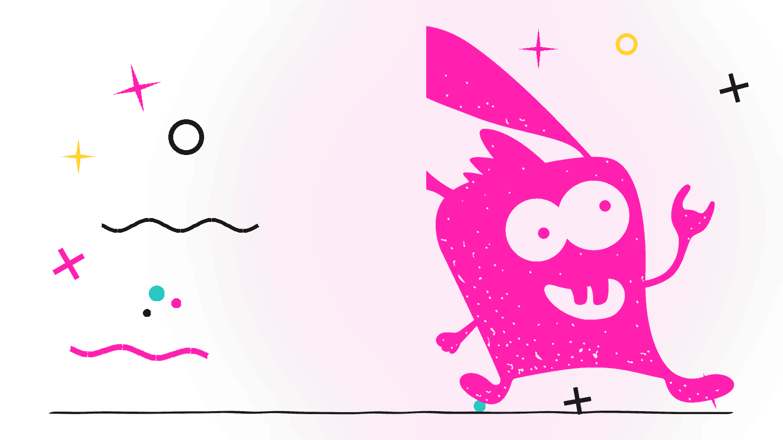 funky-rabbit-hero-mascot