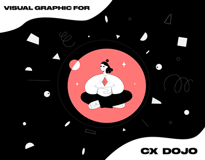 CX Dojo — visual graphic system by Funky Rabbit